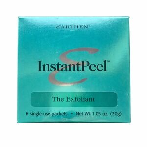 Earthen InstantPeel Exfoliant 6 Packets 1.05 oz New Sealed Skincare